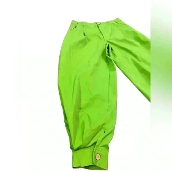 Free People Lucia Trousers in Green Size 4 - Picture 2 of 8